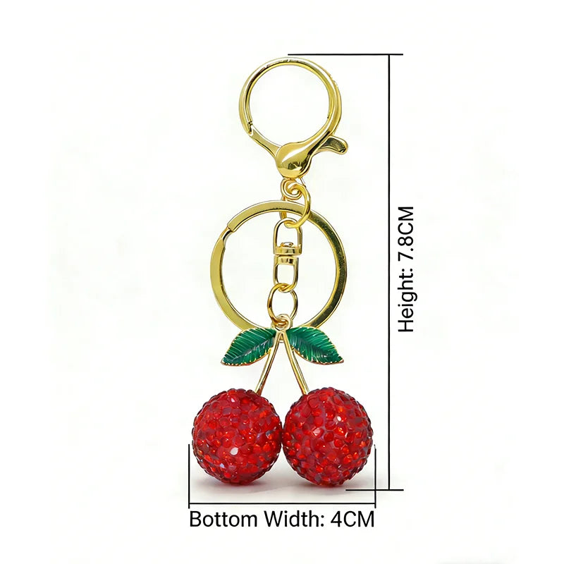 Sparkle Metal Keychain