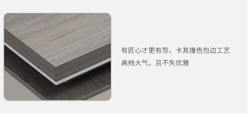 Light Luxury Boss Office Desk and Chair Combination Simple Modern President Desk Leadership Room Senior Fur