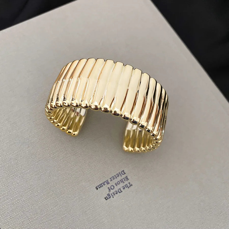 Irregular Geometric Bangle