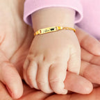 Personalized Baby Name Bracelet