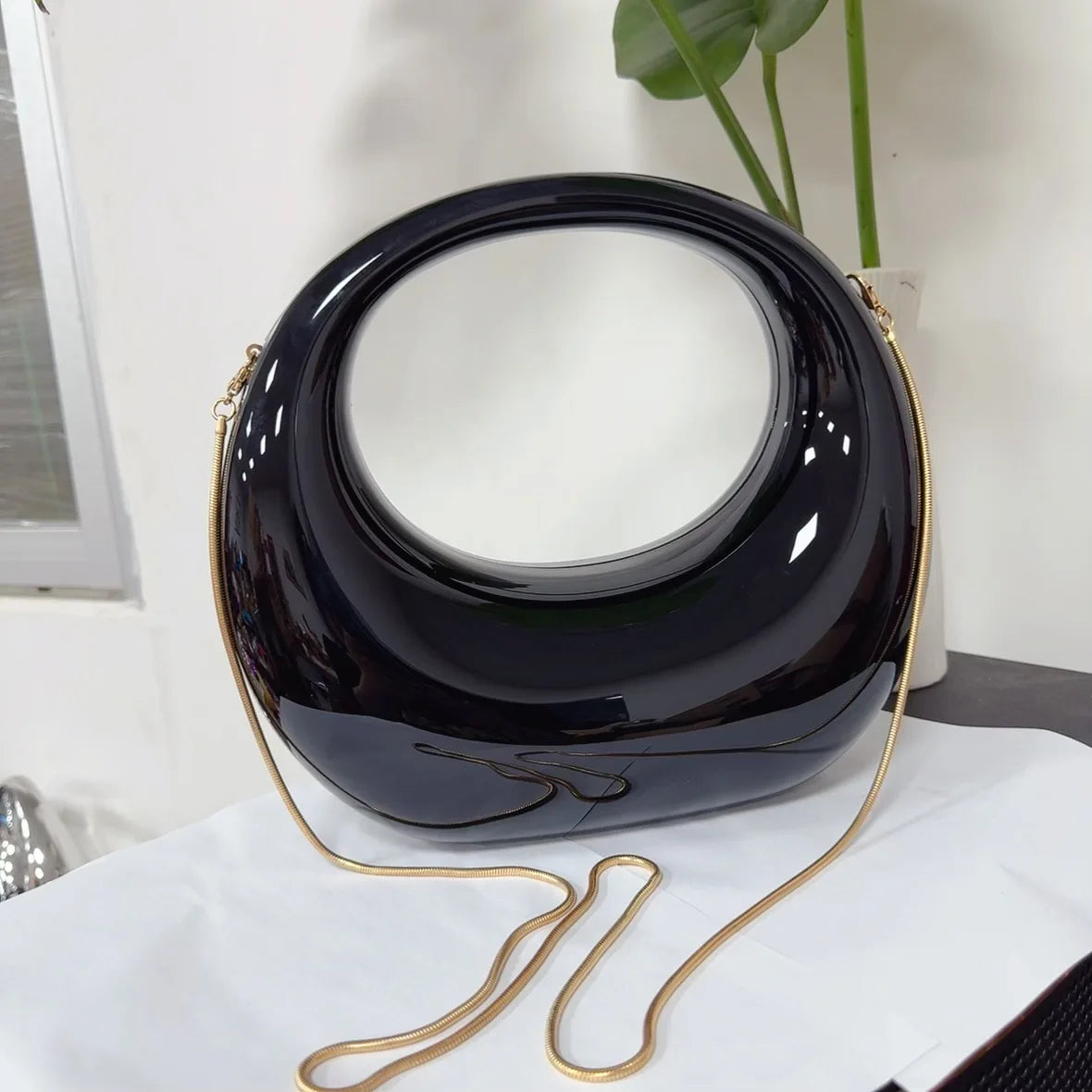 Acrylic Chain Handbag