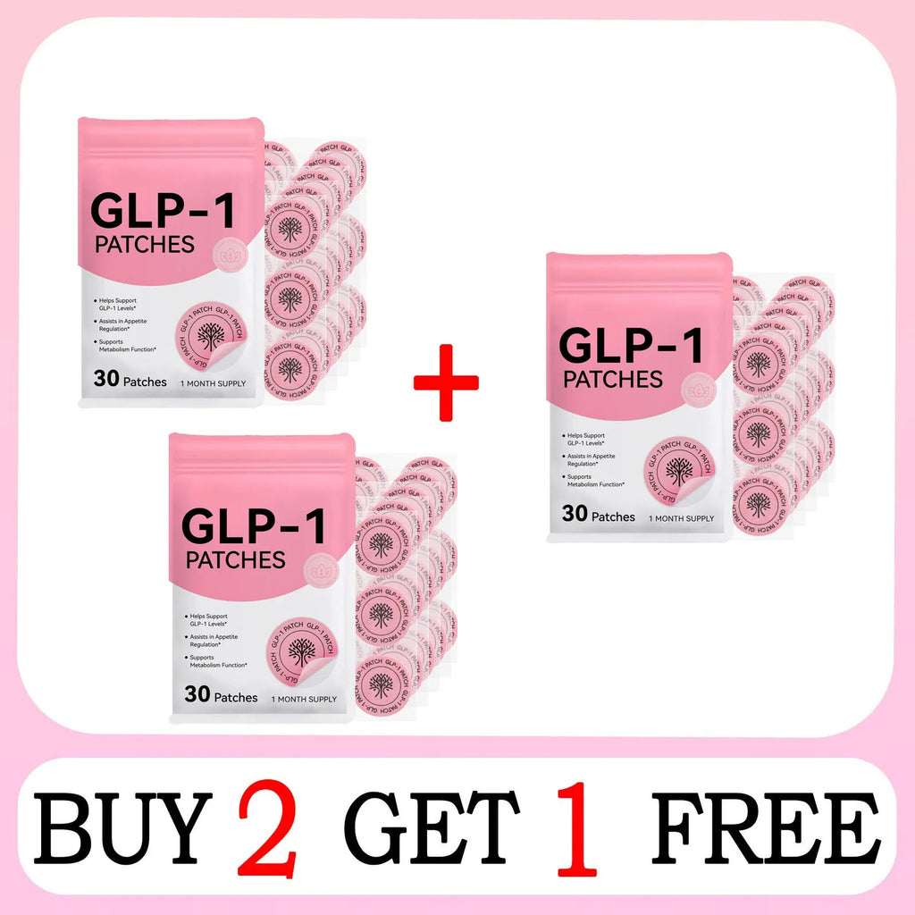 2025 Top Selling 30 pieces glp 1 Patches Shape Support |Made by soaking pure plants 4-6 patches a day