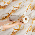 Thick Foam Self Adhesive Wall Stickers Imitation Marble Wallpapers for Bedroom Home Decor Waterproof Peel and Stick Wall Panels