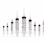 50pcs Pointed Injection Needle Dispensing Needle With Transparent Cap,16G 18G 20G 22G 25G Individually Packaged Syringe Tattoo