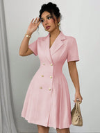 Feminine office Lady's Dress