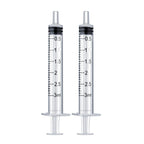 3ml Syringes + 25G 20MM Injection Needles Drawing Needles Injection Tool Sharp Pointed Needles Disposable Needle