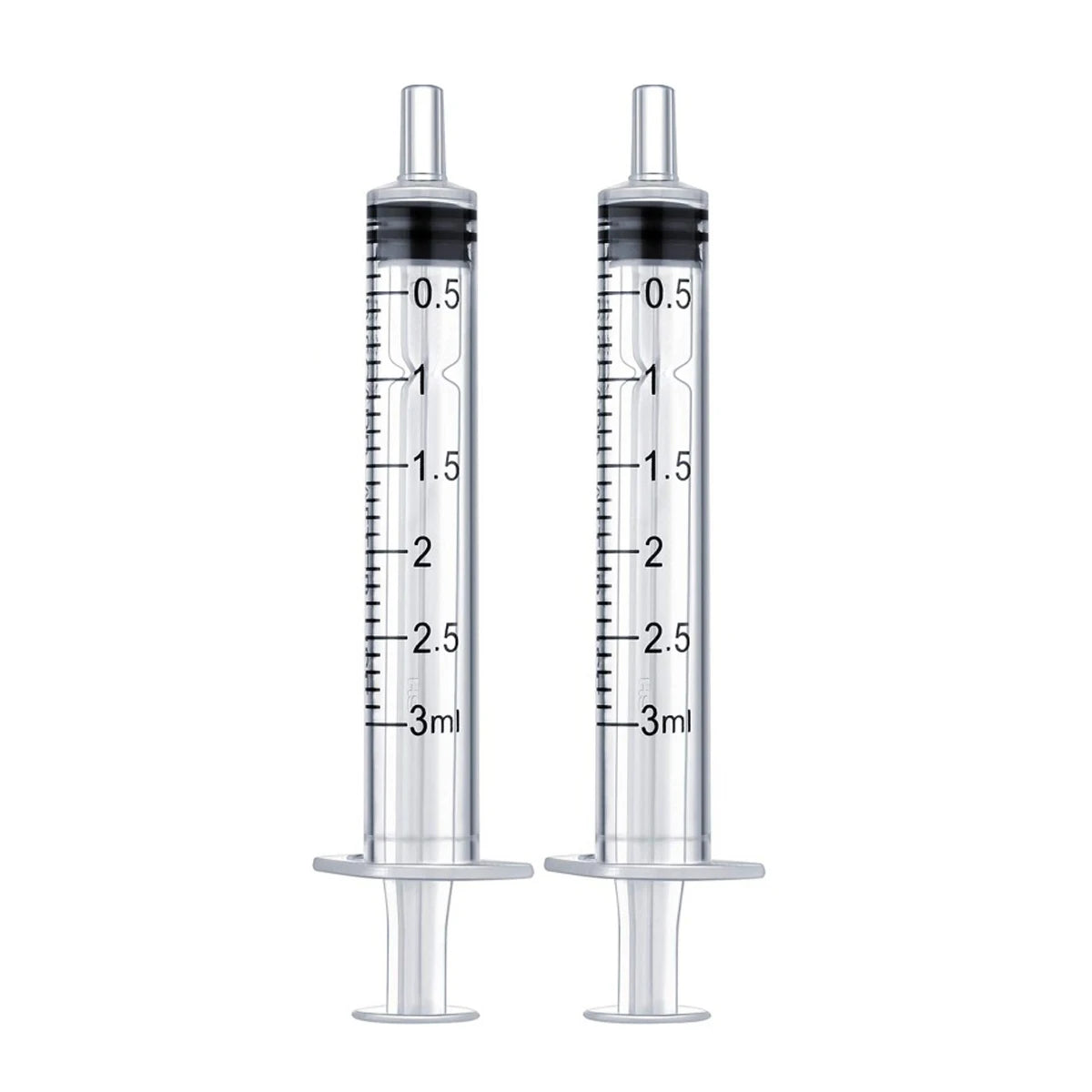 3ml Syringes + 25G 20MM Injection Needles Drawing Needles Injection Tool Sharp Pointed Needles Disposable Needle