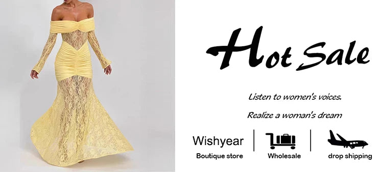 Long Sleeve Mermaid Dress