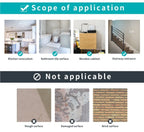 15x90cm Waterproof 3D Self-Adhesive thick Wood Grain Floor sticker Wallpaper Wall Sticker Living Room Toilet Kitchen Home Decor