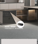 Boss's desk is simple, modern table and chair combination, advanced sense, large class desk, single presiden