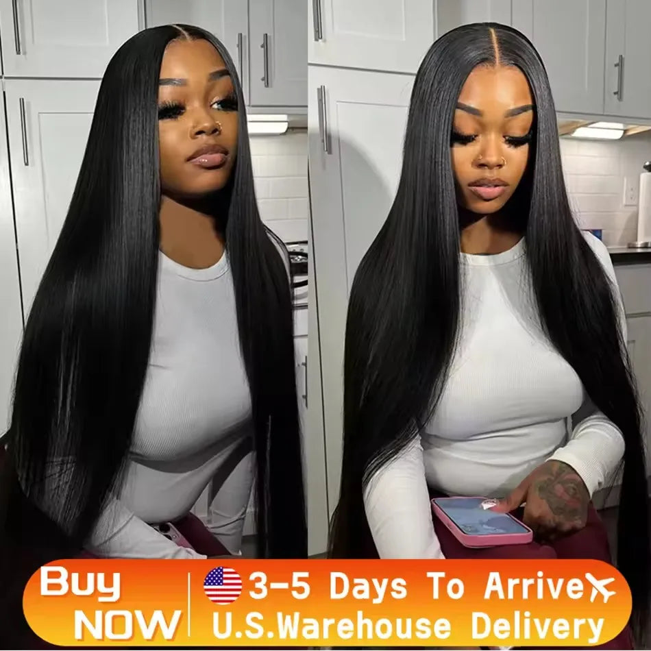 220 Density Bone Straight Hd Transparent 13x6 Lace Frontal Wig Brazilian 13x4 360 Hd Lace Front Human Hair Wigs For Black Women