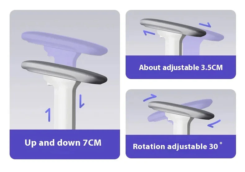 Foot Rest Chair Ergonomic Gaming Chairs Computer Comfortable Wheels Massage Adjustable Sedia Da Ufficio Office Furniture