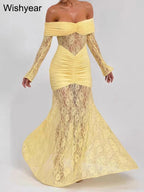 Long Sleeve Mermaid Dress