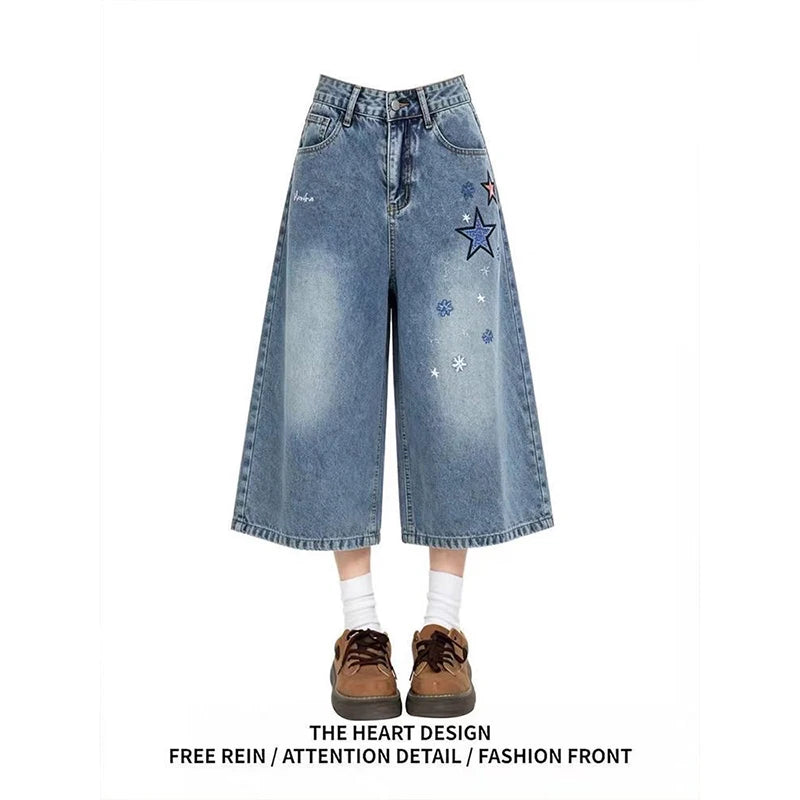 Y2K Baggy Blue Jeans