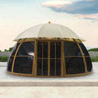 UFO Aluminum Patio Gazebo Canopy & Pergola for Outdoor Space
