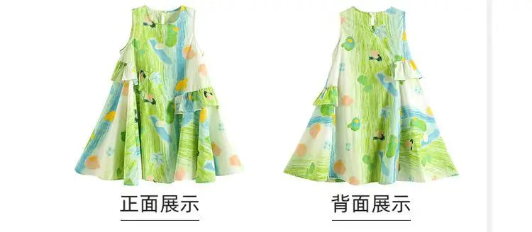 Girl's Summer Dress 2025 New Beach Dress for Summer