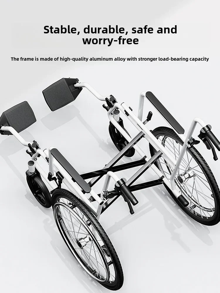 Wheelchair Wheelchair Folding Lightweight Small Elderly Special Disabled Portable Hand Push Scooter