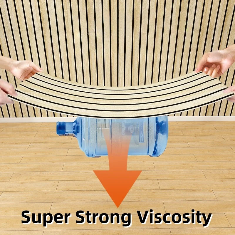 Thick Wood Grain Self-adhesive Wall Stickers for Living Room Wall Cladding Peel and Stick Foam Wallpapers Home Decor Wall Panels