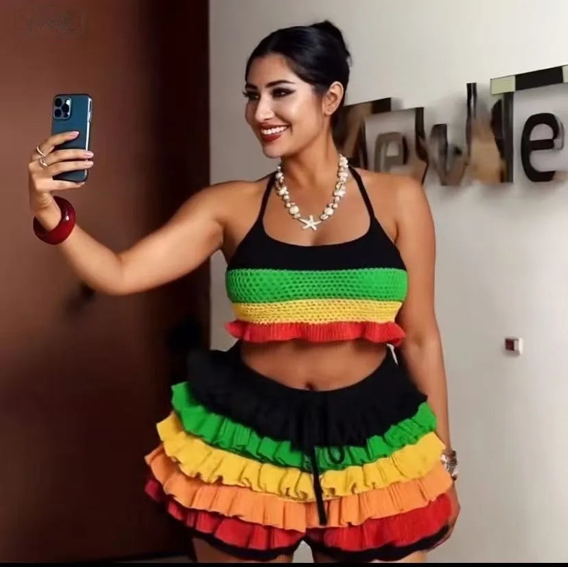 Stylish Crochet Swimsuit