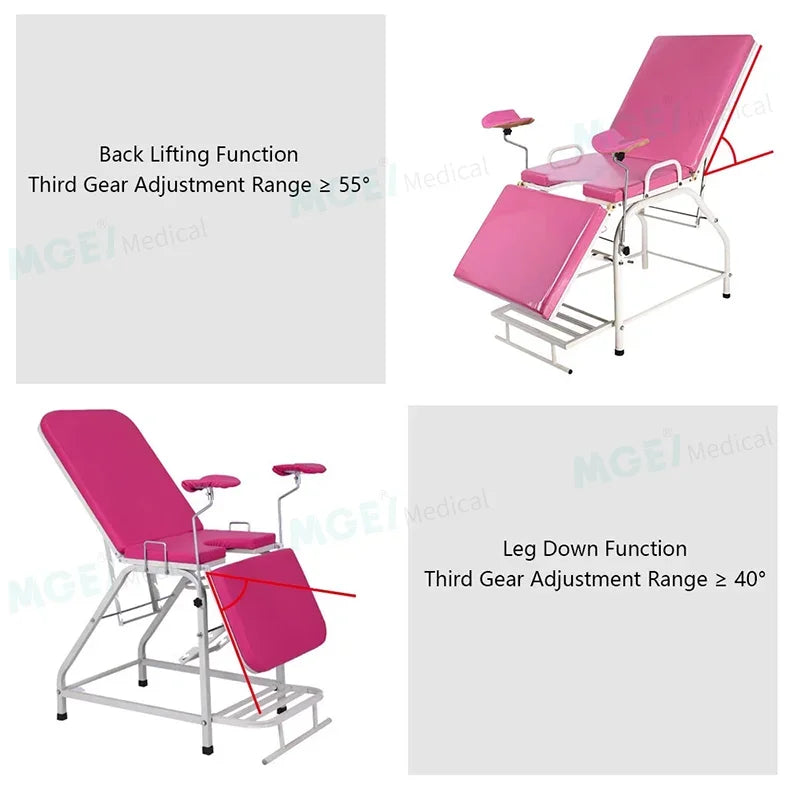 MGE-DO6 Adjustable Gynecology Examination & Delivery Bed