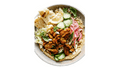 Shawarma with Hommos