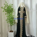 Women's Luxury Embroidered Lace Abaya
