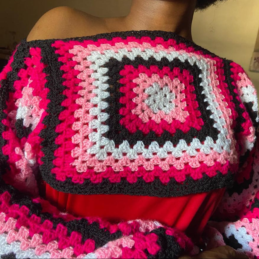 Punk Petals Sweater Top