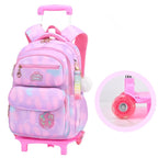 3-Piece School Set – Rolling Backpack