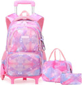 3-Piece School Set – Rolling Backpack
