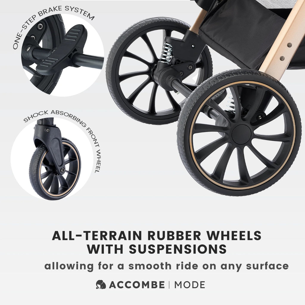 Accombe 2-in-1 Baby Stroller