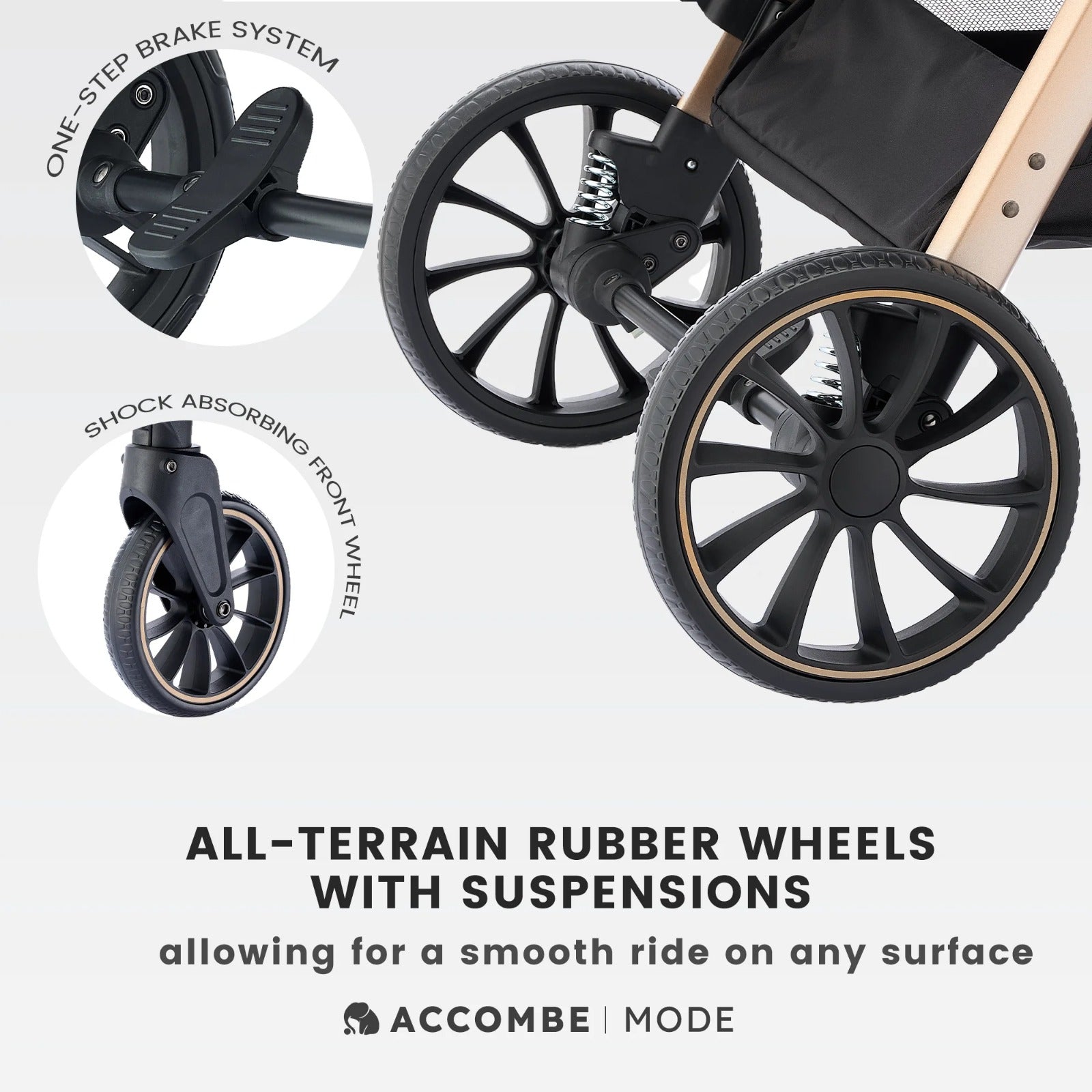 2-in-1 Premium Baby Stroller