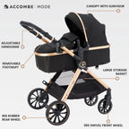 Accombe 2-in-1 Baby Stroller