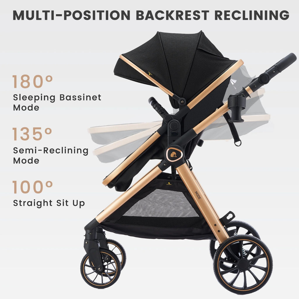 Accombe 2-in-1 Baby Stroller