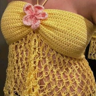 Miel & Bloom Crochet Top