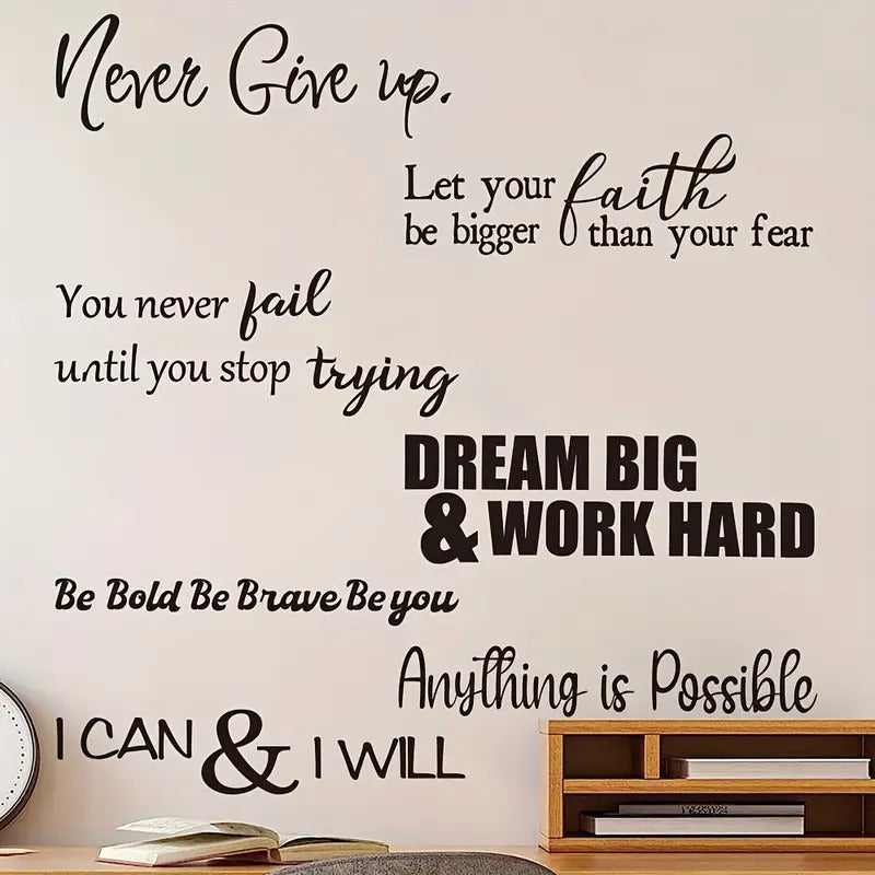 Motivational Quote  Sticker