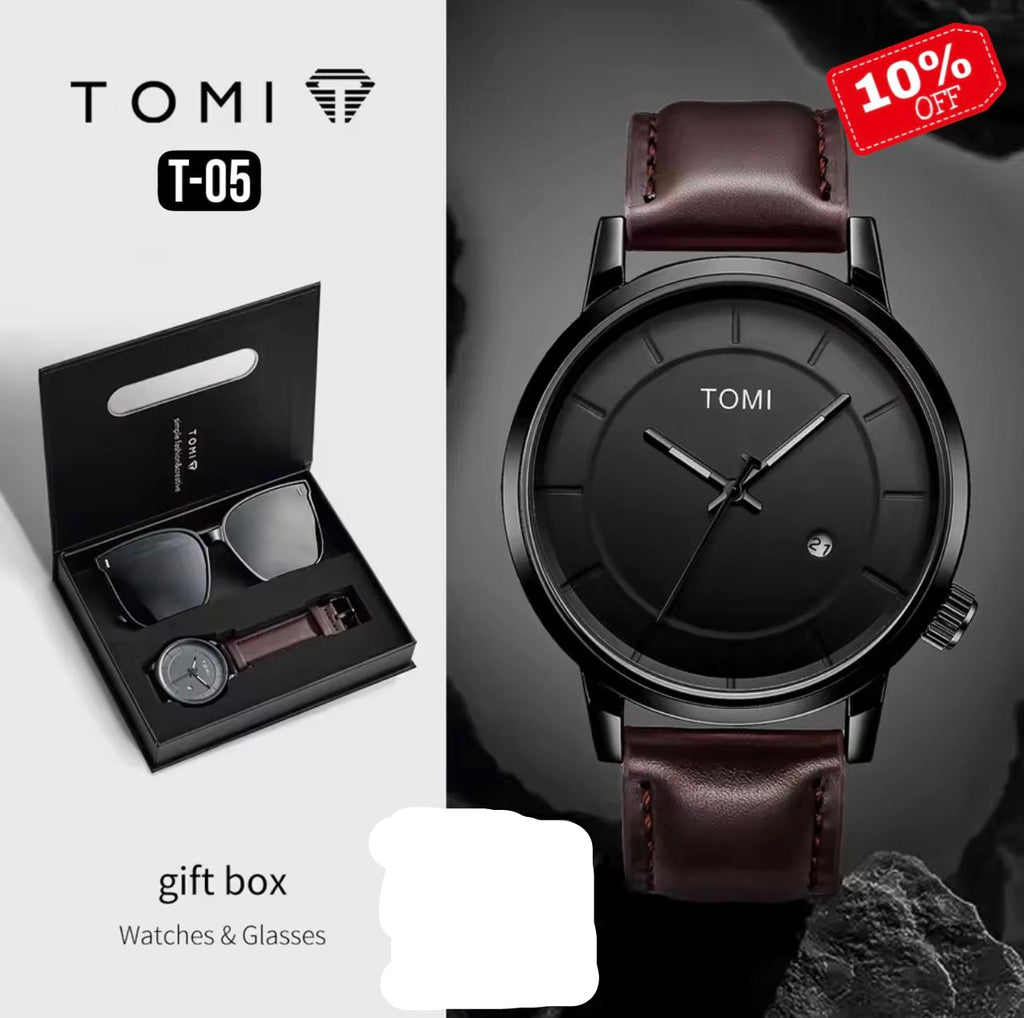 TOMI T-05 Gift Set (Watch + Sunglasses)