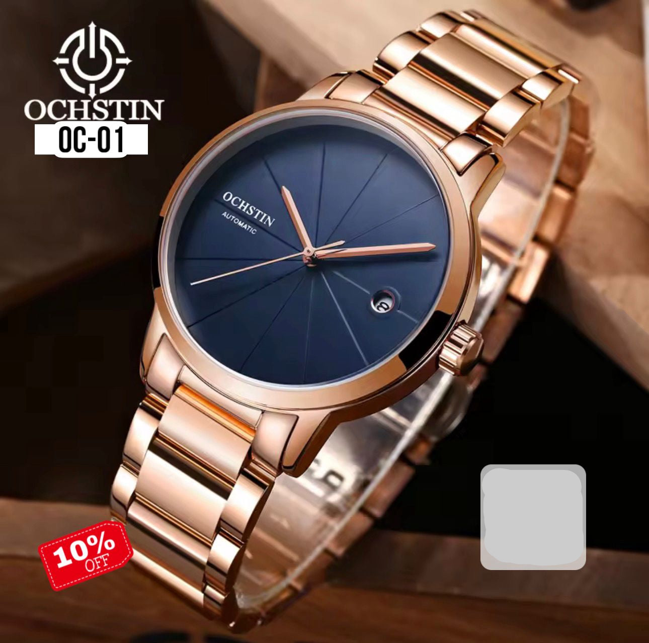 Rose Gold Watch
