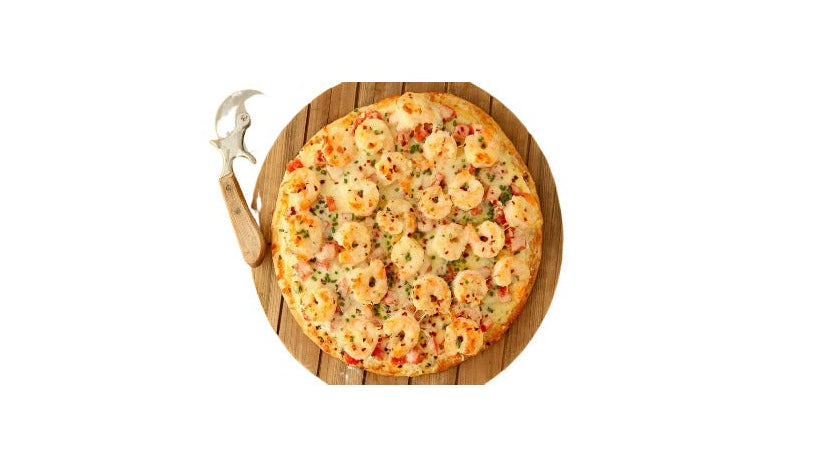 Shrimp pizza