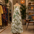 Olive Tie-Dye Maxi