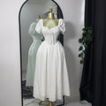 Sweetheart Corset Midi Dress
