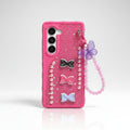 Pink Quicksand Glitter Case