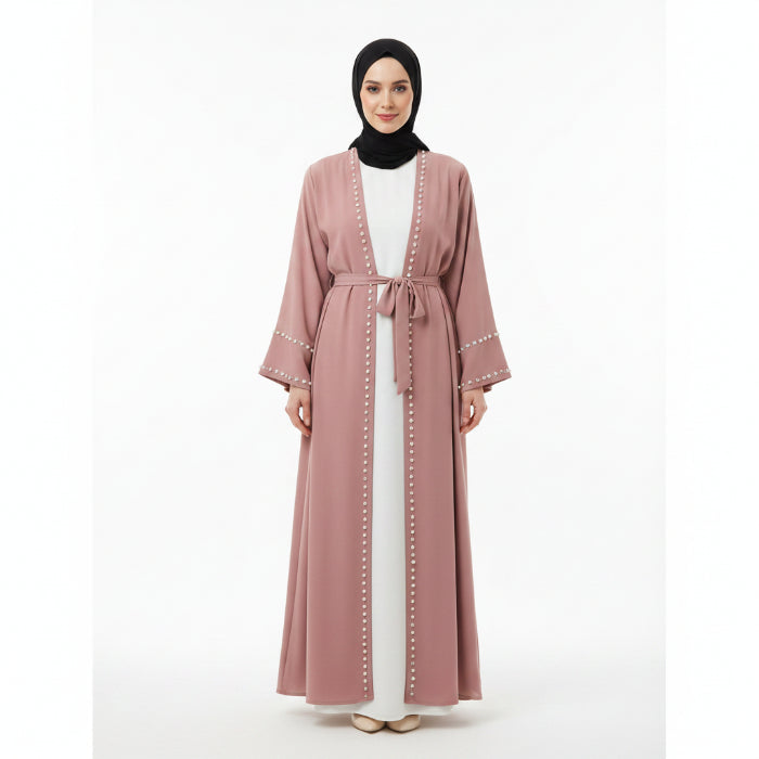 Open Front Abaya