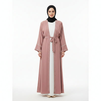Open Front Abaya