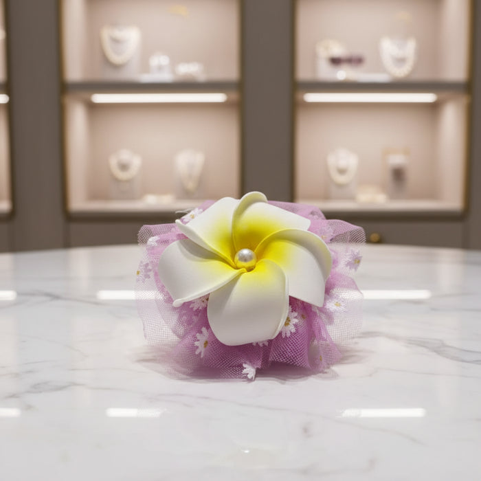 Plumeria Hair Claw