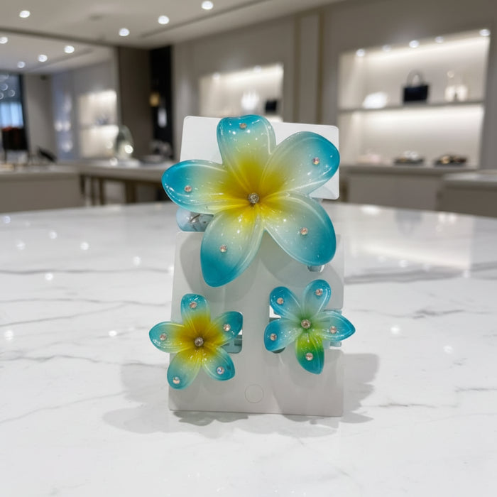 Plumeria Hair Claw