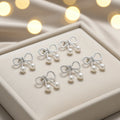 PearlBow Earrings