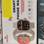 Box of a smart phone watch with a price tag on it