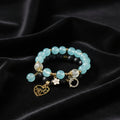 Black Charm Bracelet