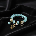 Black Charm Bracelet