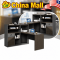 Modern L-Shaped Office Workstation